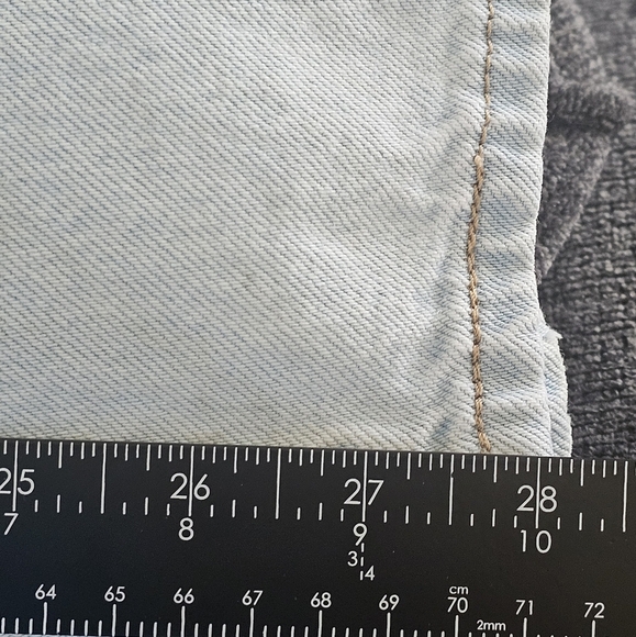 Baggy Dad Levis jeans in light Sugar color size 25 - Picture 12 of 16